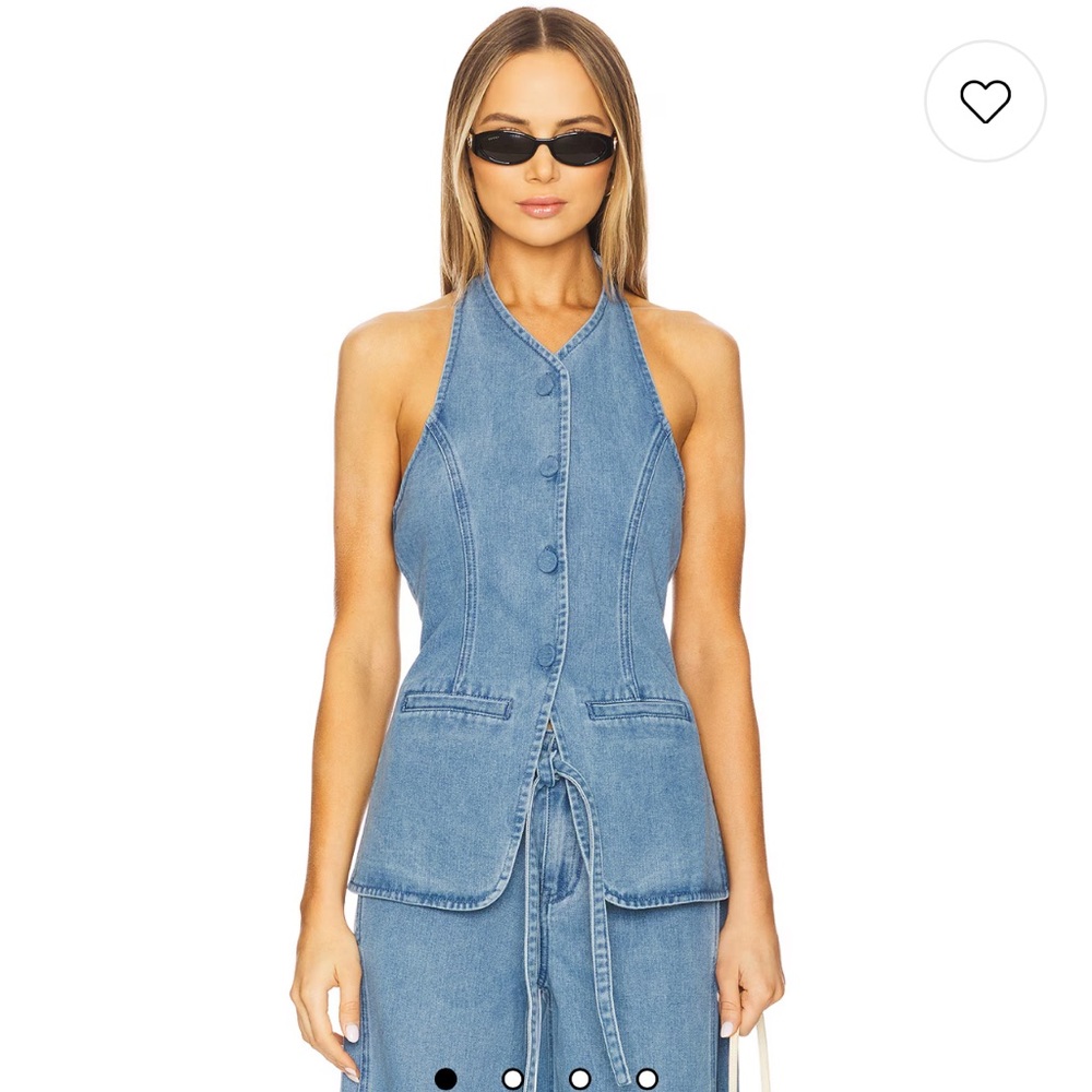 NWT SOVERE XS Everleigh Denim Tunic in Indigo
